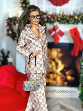 Load image into Gallery viewer, Luxury suit for Barbie dolls GG Suit

