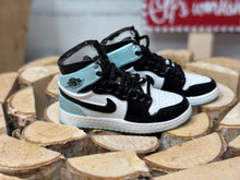 Load image into Gallery viewer, Light blue and white realistic, tennis shoes, 16 scale tennis shoes for Ken