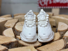 Load image into Gallery viewer, White luxury shoes for barbie dolls 1/6 scale miniature tennis shoes