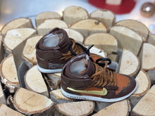 Load image into Gallery viewer, Brown tennis shoes for Ken, realistic 16 scale miniature shoes for dolls