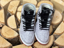 Load image into Gallery viewer, Grey realistic Ken tennis shoes 16 scale miniature shoes for dolls