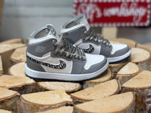 Load image into Gallery viewer, Grey tennis shoes for 1/6 scale dolls miniature shoes