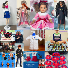 Load image into Gallery viewer, Custom Doll Clothes – Handmade Custom Barbie & 1:6 Scale Clothing