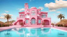 Load image into Gallery viewer, Barbie backdrops for photography