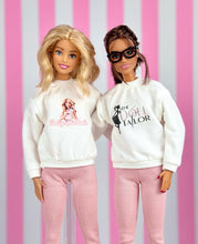 Load image into Gallery viewer, Delightful Dolls Sweatshirt , #ddsquad and The doll Tailor Sweaters for Barbie dolls