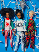 Load image into Gallery viewer, Christmas pajamas for fashion dolls 11.5” Christmas sleepwear set