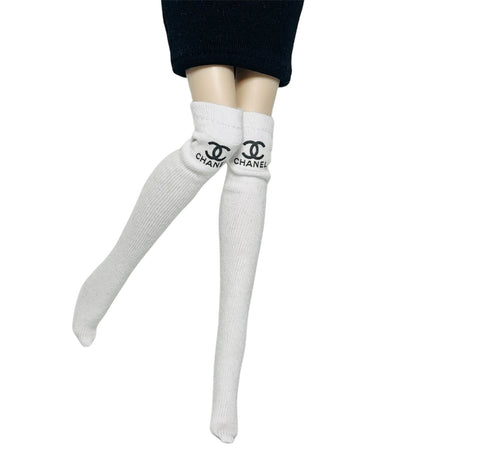 Knee High socks for Barbie doll