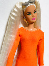 Load image into Gallery viewer, Halloween dress for Barbie doll orange Dress