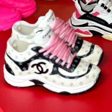 Load image into Gallery viewer, Miniature shoes for barbie 1/6 scale tennis shoes luxury shoes
