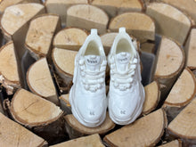 Load image into Gallery viewer, White luxury shoes for barbie dolls 1/6 scale miniature tennis shoes
