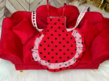 Load image into Gallery viewer, Barbie doll apron cherry apron
