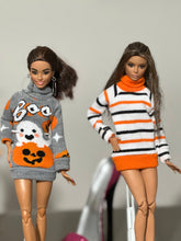 Load image into Gallery viewer, Fall sweaters for barbie doll Halloween sweaters
