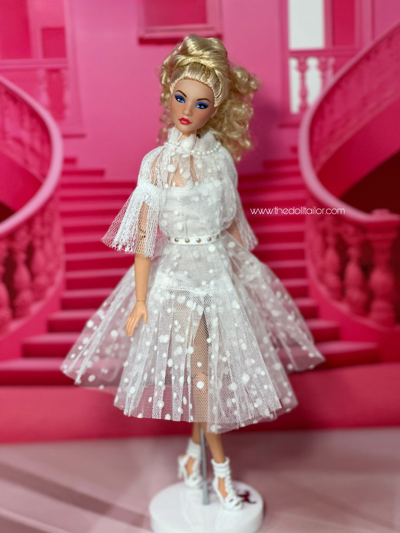 White tulle dress for barbie doll – The Doll Tailor White tulle dress for barbie doll – The Doll Tailor