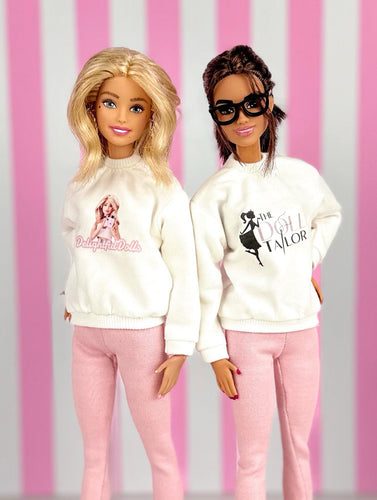 Barbie Hoodie, Barbie Outfit, Barbie Logo Hoodie, Barbie Women Sweater