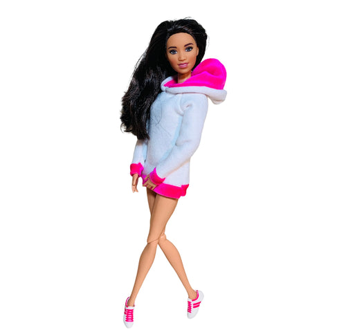 Black hoodie sweatpants for Barbie dolls – The Doll Tailor