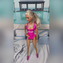 Load and play video in Gallery viewer, Pink bikini for Barbie doll
