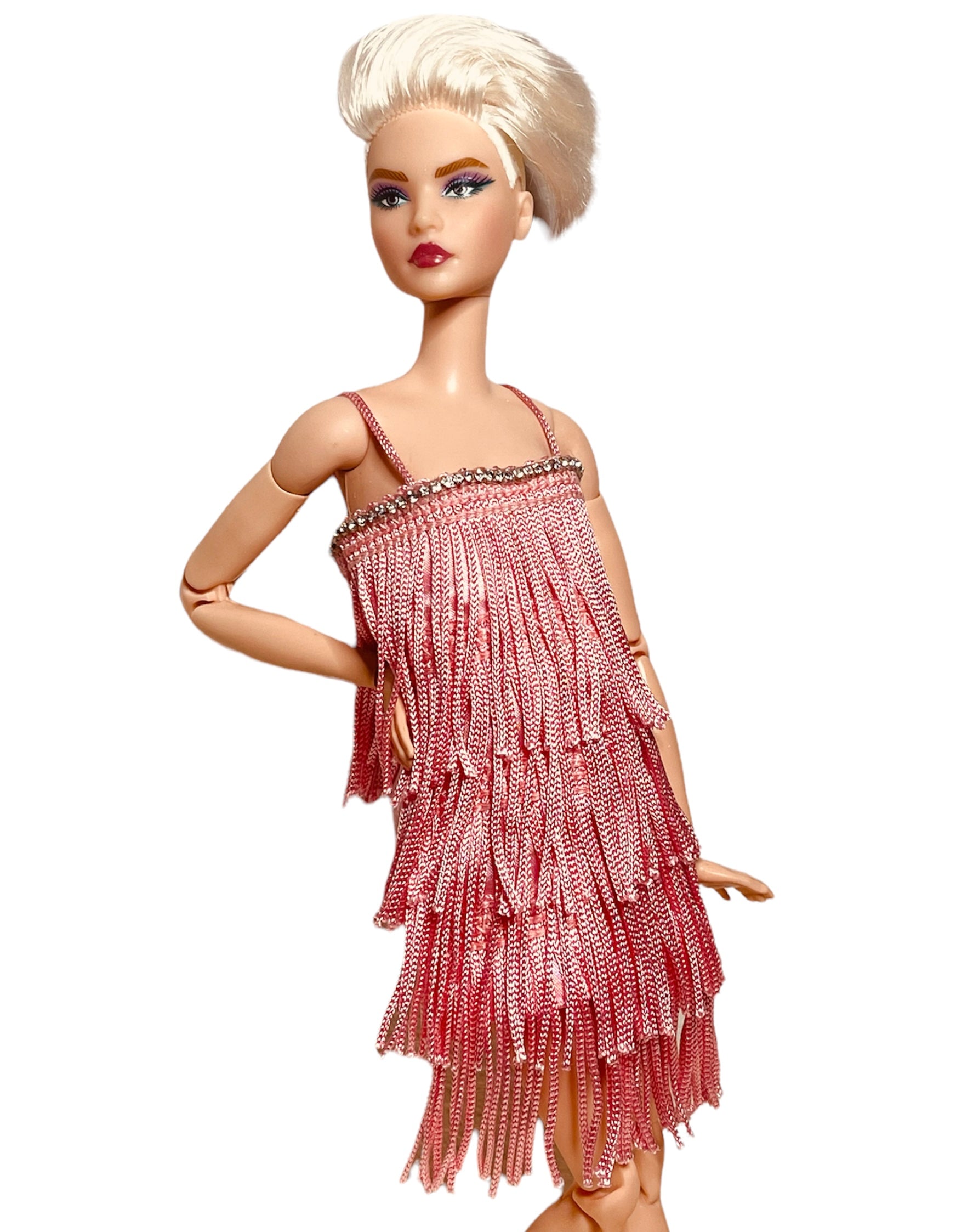 Pink suit for Barbie doll – The Doll Tailor