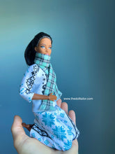 Load image into Gallery viewer, Flannel scarves winter scarf for fashion dolls
