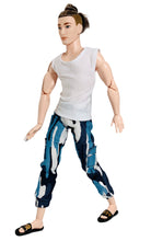 Load image into Gallery viewer, White tank top for Ken Doll
