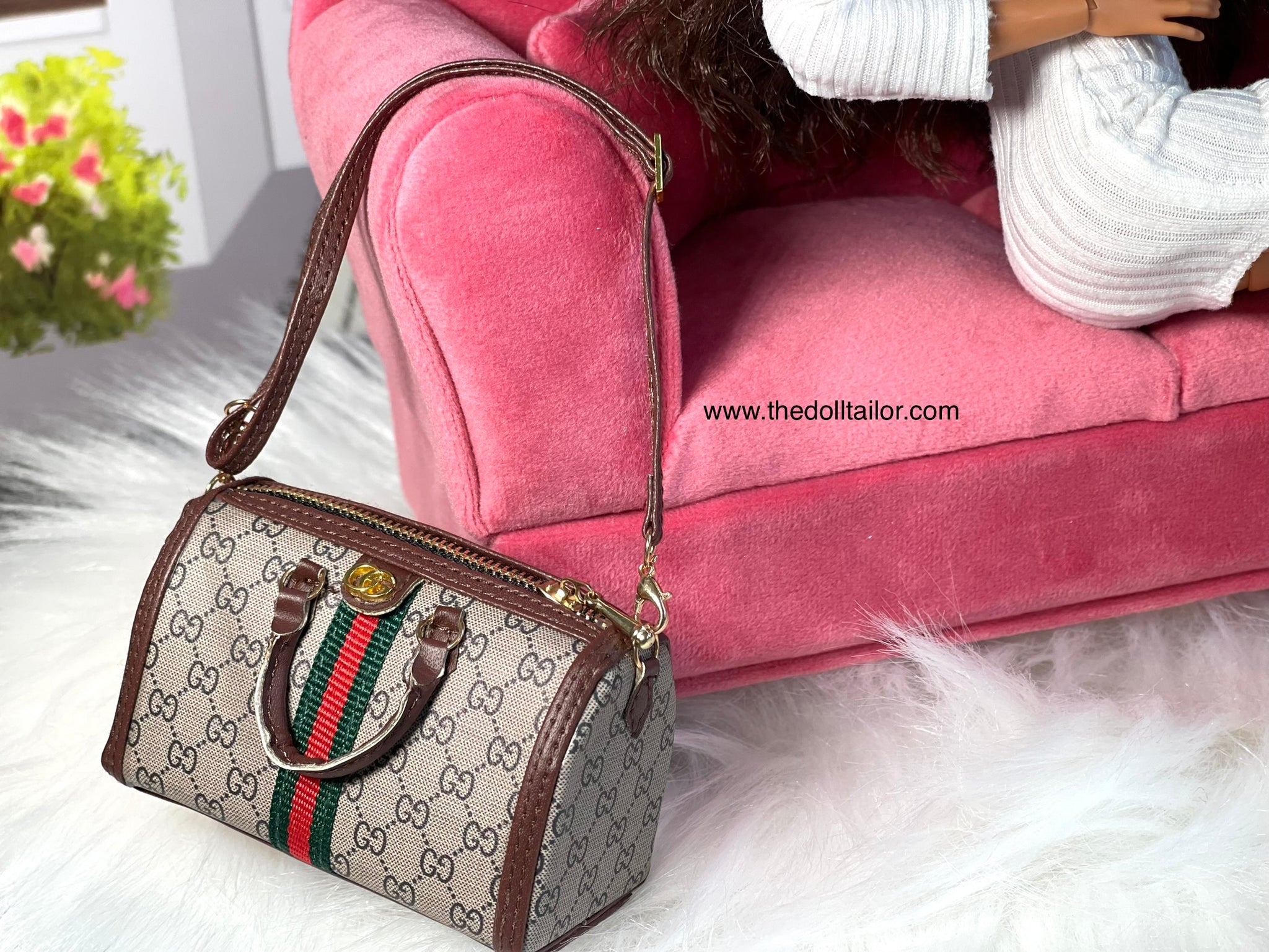 Luxury purse for 1/6 scale dolls – The Doll Tailor