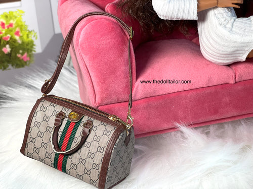 Realistic luxury purse for 1/6 scale fashion, dolls