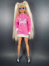 Load image into Gallery viewer, Pink hoodie for fashion doll
