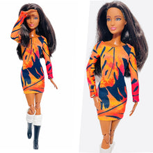 Load image into Gallery viewer, Fall dress for Barbie dolls
