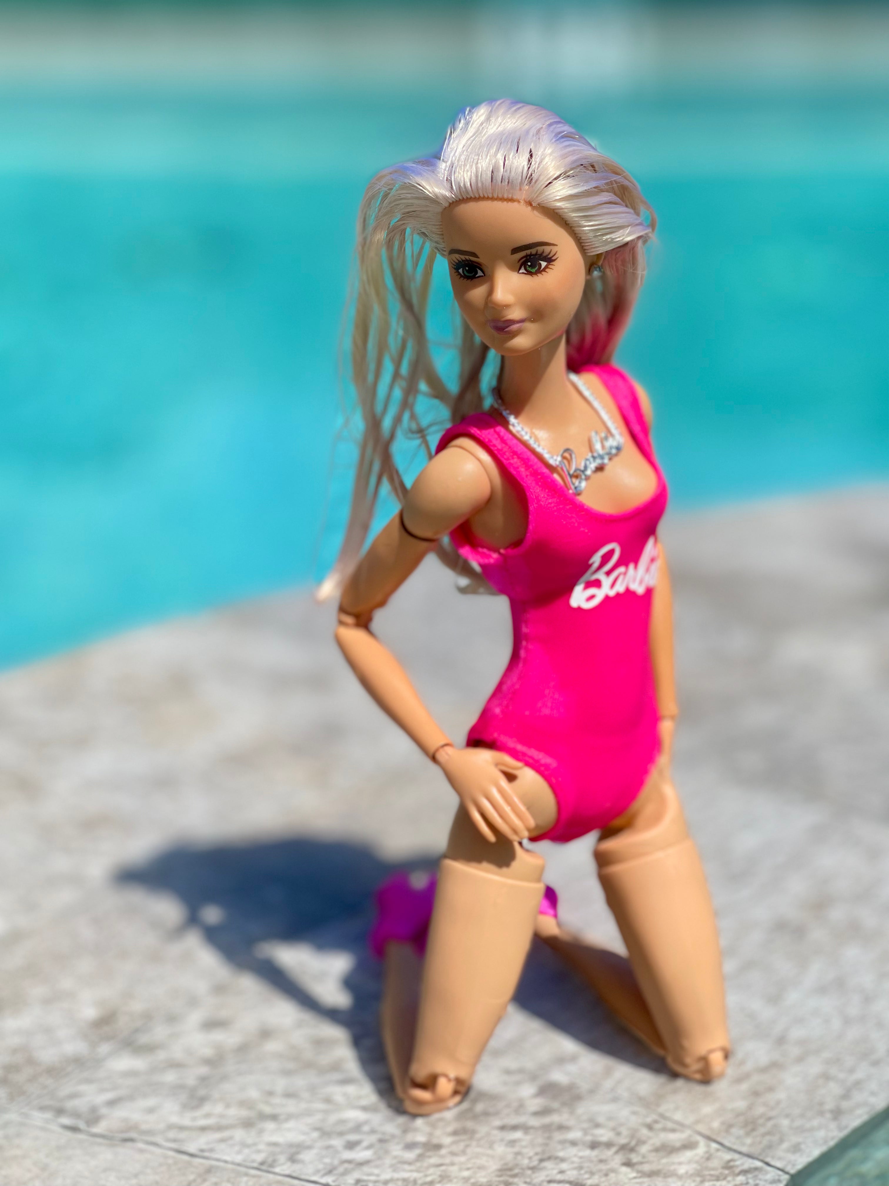 Pink bikini for Barbie doll The Doll Tailor